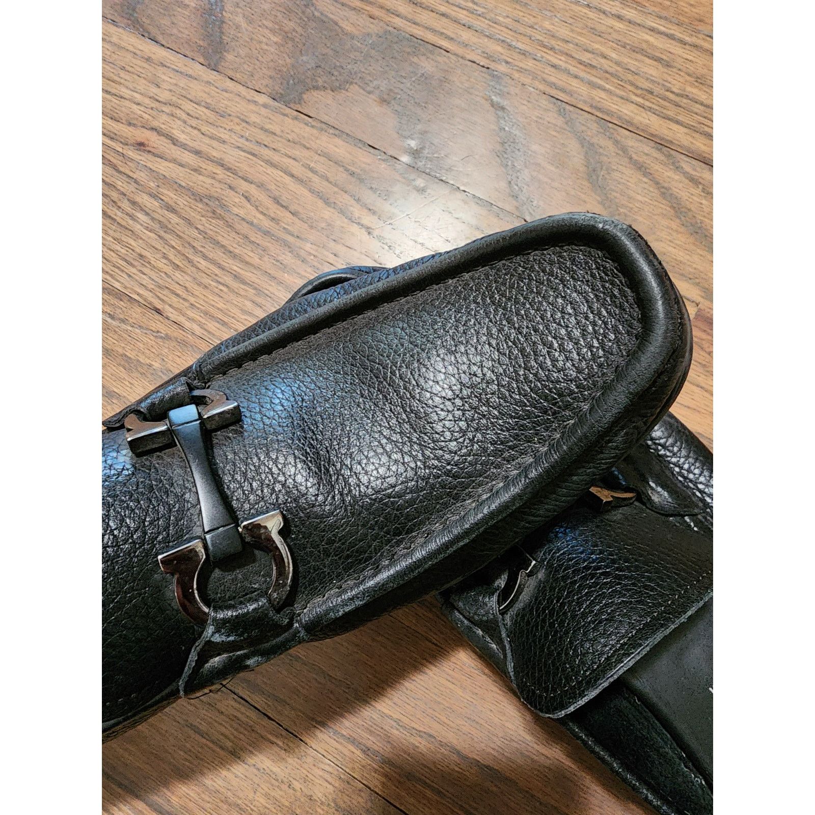 Salvatore Ferragamo Salvatore Ferragamo men's Gancini-buckle loafers Size US 10 / EU 43 - 5 Thumbnail