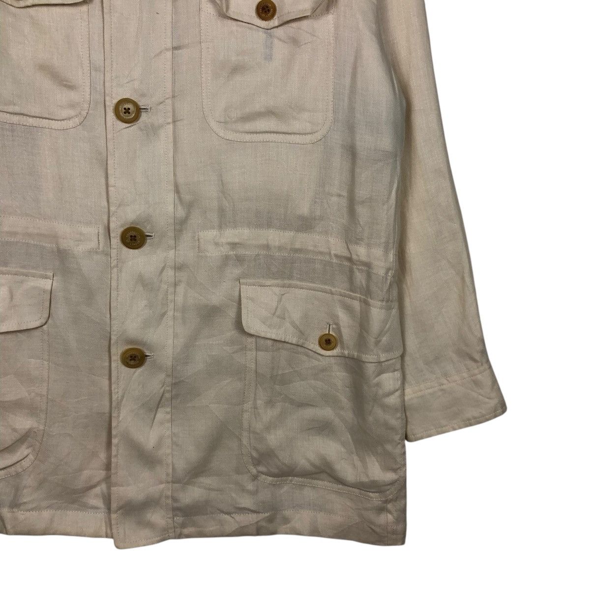 Japanese Brand 🔥VINTAGE CHORE WORK JACKET AQUASCUTUM LONDON MULTI POCKETS Size US L / EU 52-54 / 3 - 7 Thumbnail