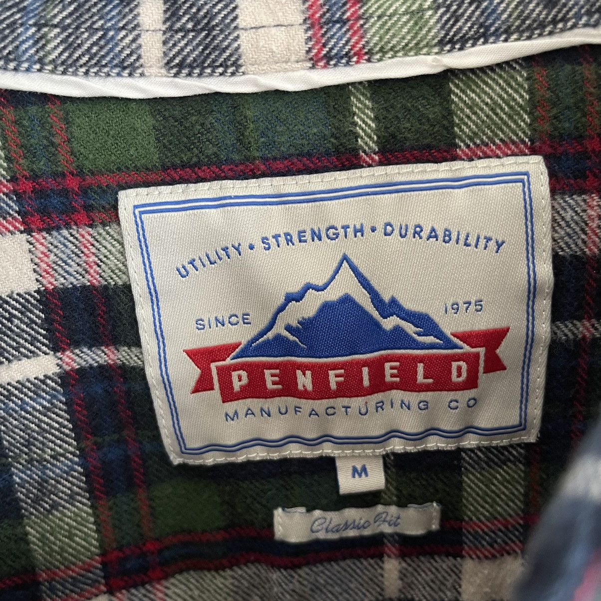 Penfield Penfield Button Down Long Sleeve Flannel Shirt Size US M / EU 48-50 / 2 - 5 Thumbnail