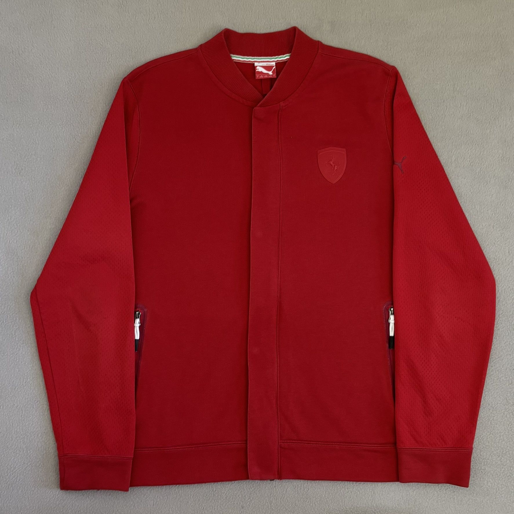 Ferrari × Puma Puma Ferrari Red sweatshirt Large Size US L / EU 52-54 / 3 - 6 Thumbnail
