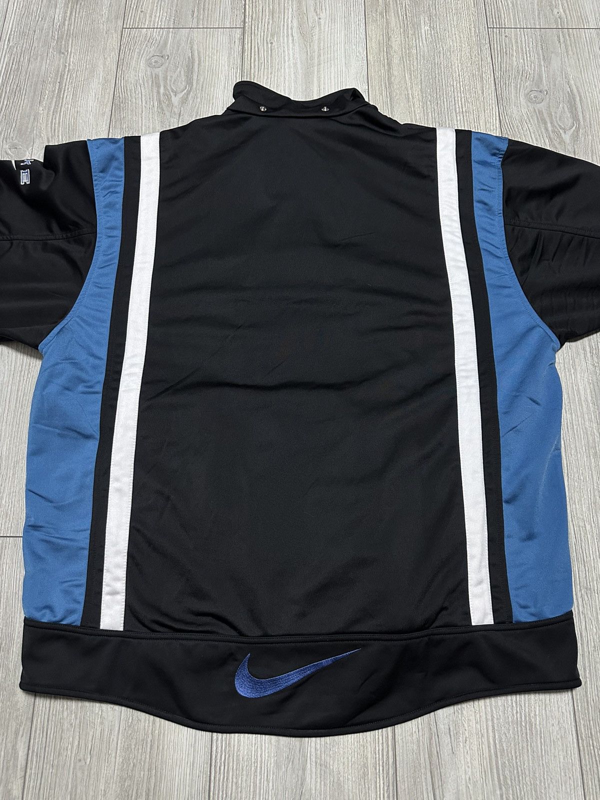 Nike Vintage 90s Nike Windbreaker Drill Jacket y2k Logo Size US XL / EU 56 / 4 - 8 Thumbnail