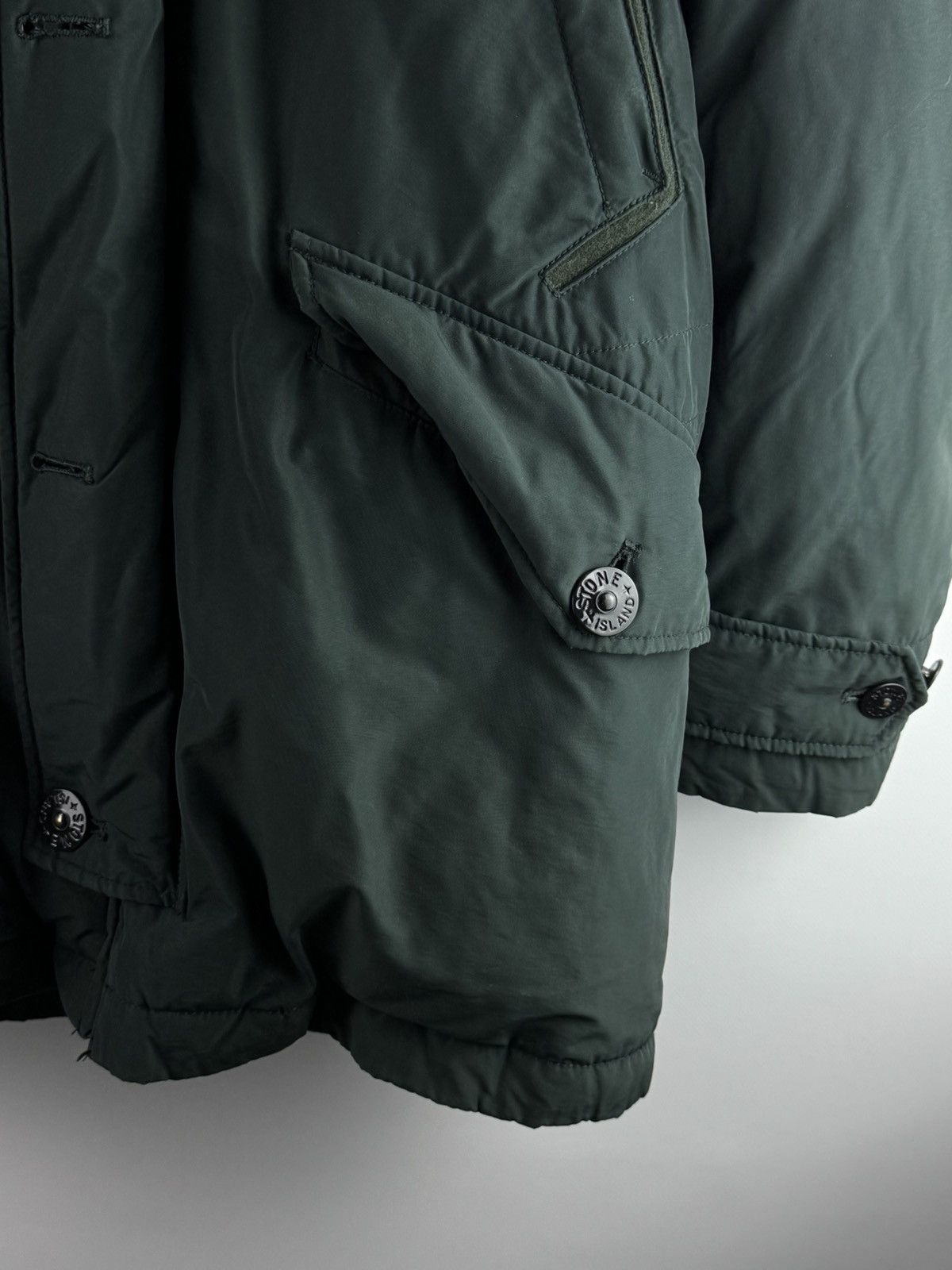 Stone Island Stone Island Micro Reps Military Down Filed Parka Jacket 🥶 Size US M / EU 48-50 / 2 - 5 Thumbnail