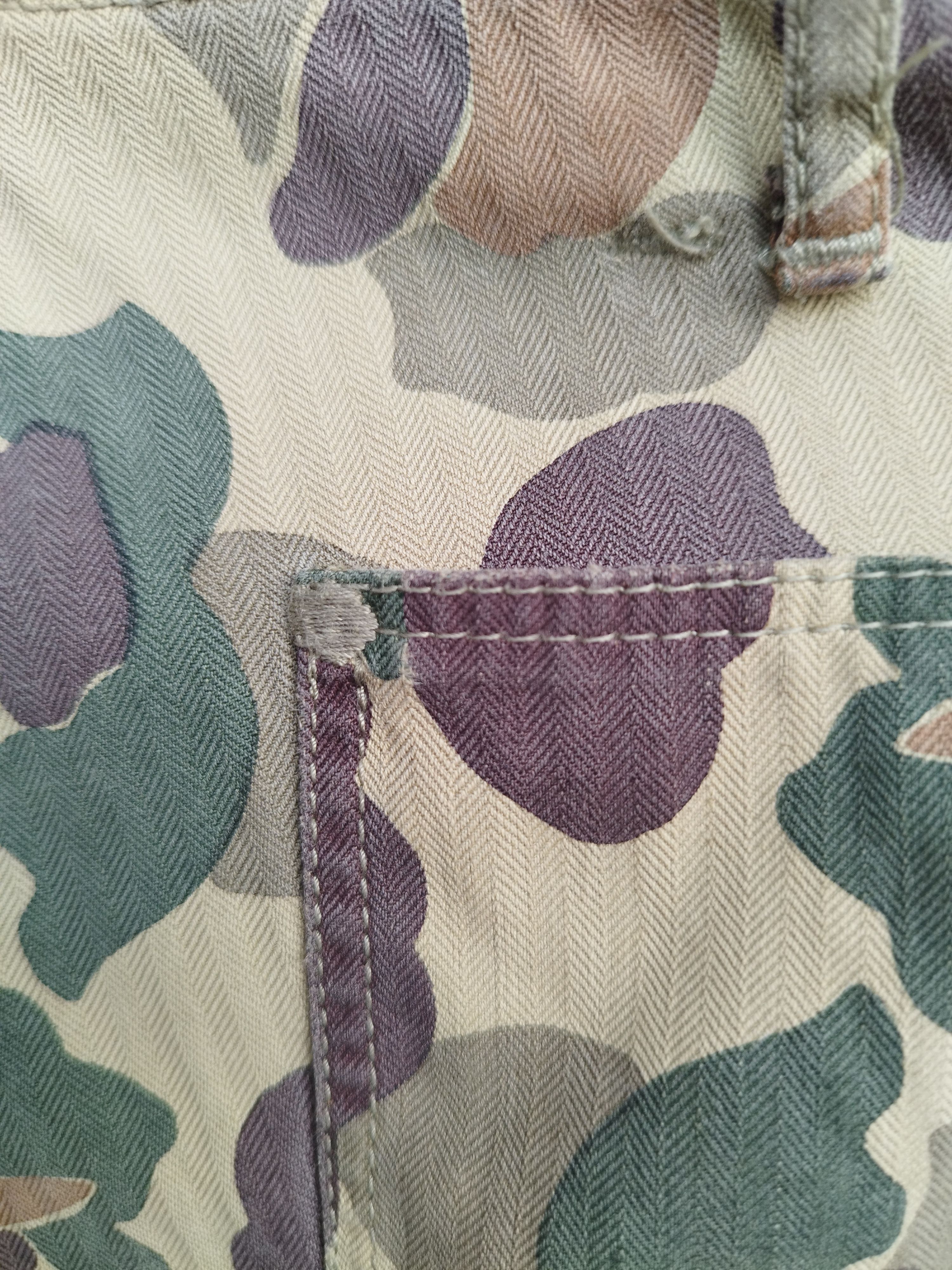 Kapital KAPITAL DUCK HUNTER FROG PRINT CAMO REVERSIBLE PANTS Size US 30 / EU 46 - 8 Thumbnail