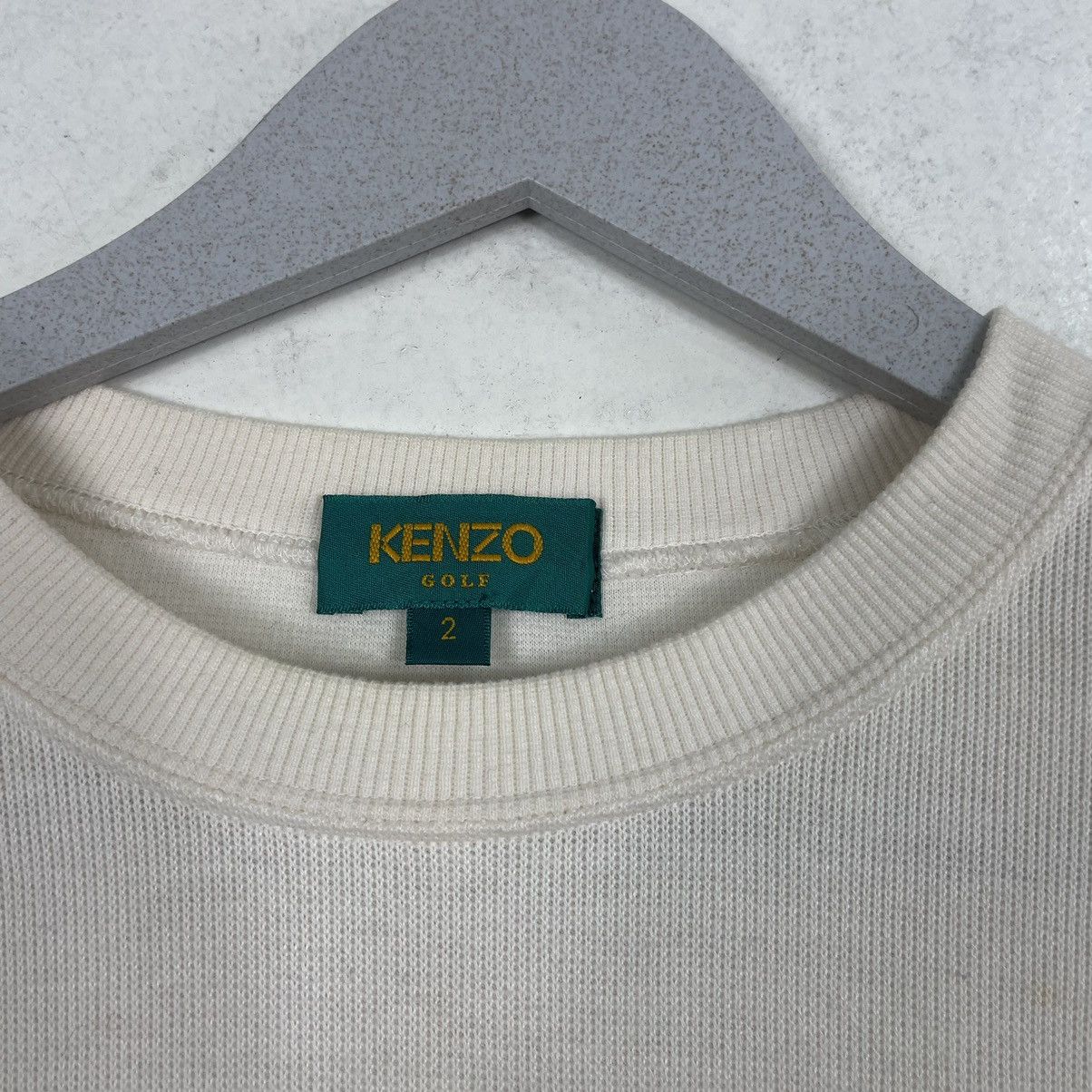 Japanese Brand × Kenzo 💥90s KENZO GOLF MULTICOLOR CREWNECK SWEATER Size US M / EU 48-50 / 2 - 8 Thumbnail