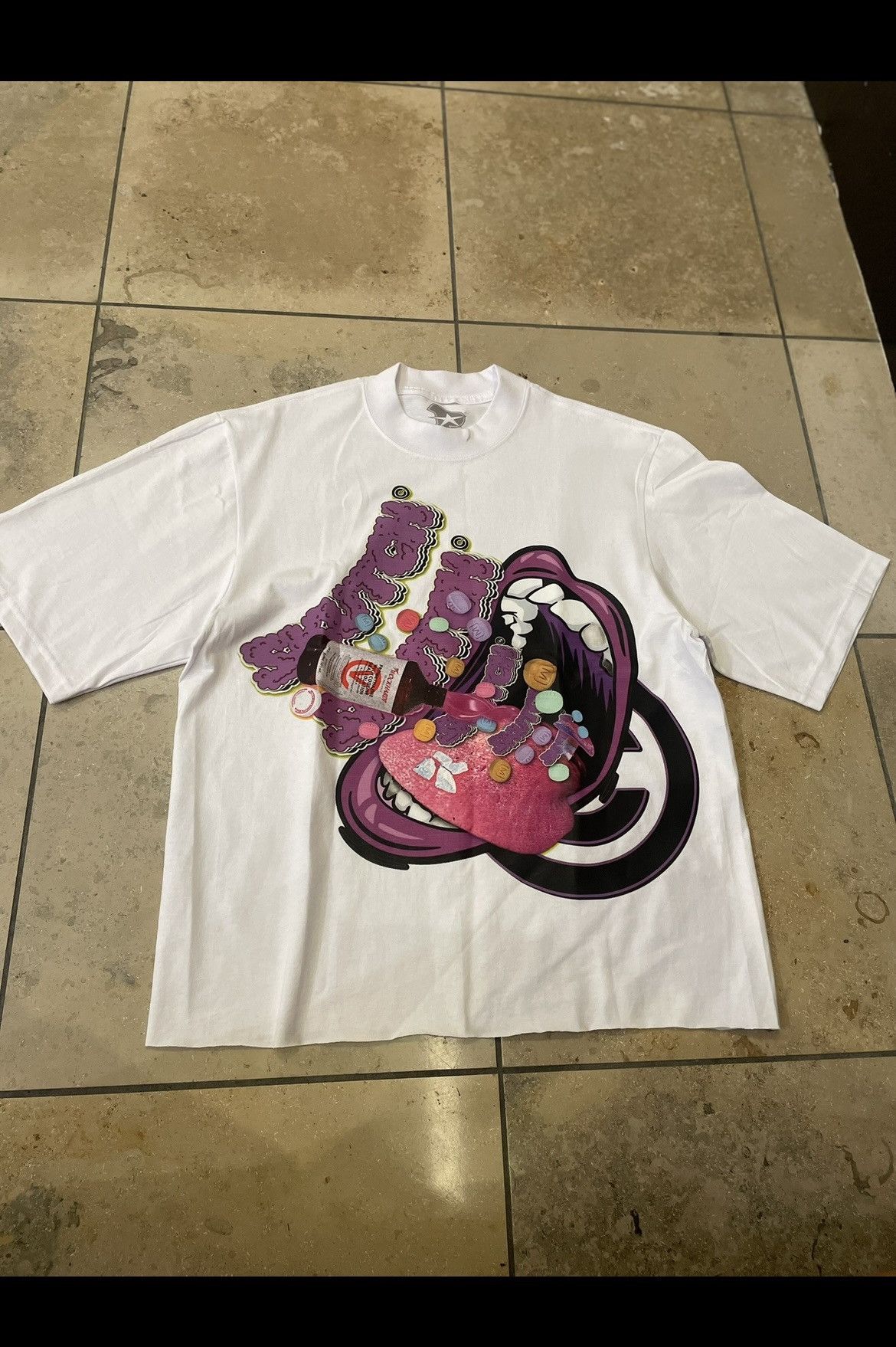 Other Rolling purple cropped Tee Size US S / EU 44-46 / 1 - 3 Thumbnail