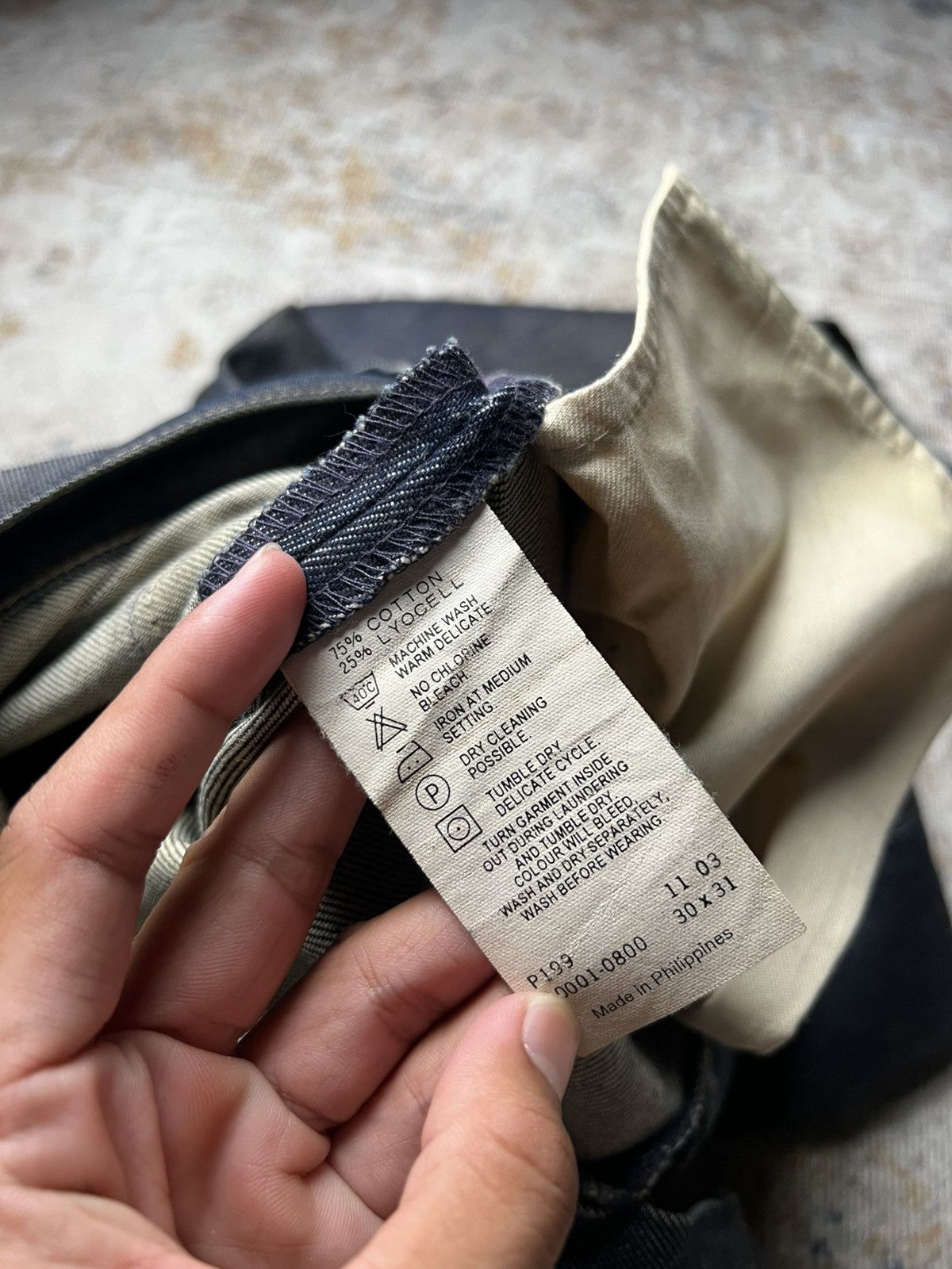 Levi's Levis Engineered Twisted Raw Jeans Size US 30 / EU 46 - 7 Thumbnail