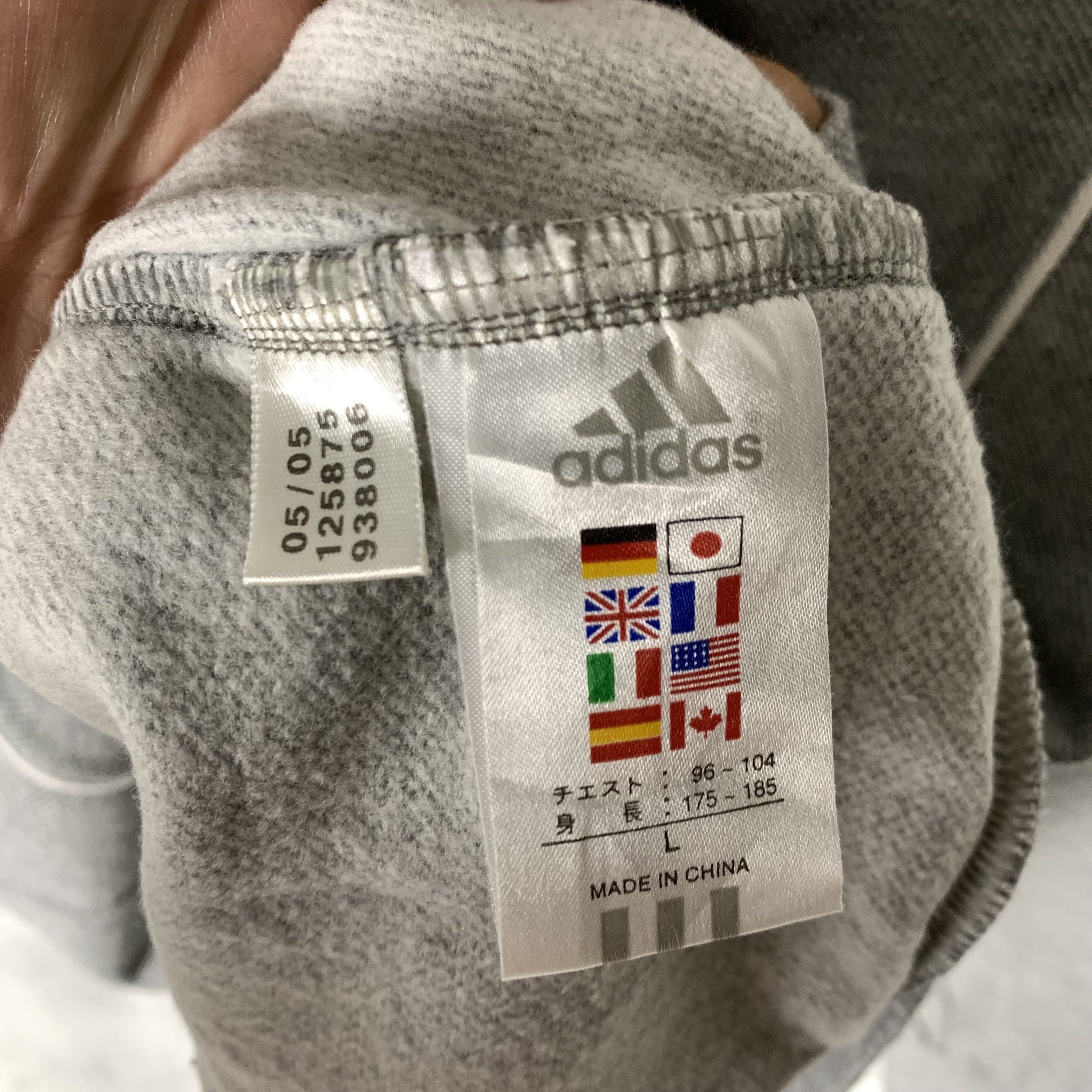 Adidas Adidas Trefoil Y2K Sweatshirt Crewneck Half Zip Size US L / EU 52-54 / 3 - 6 Thumbnail