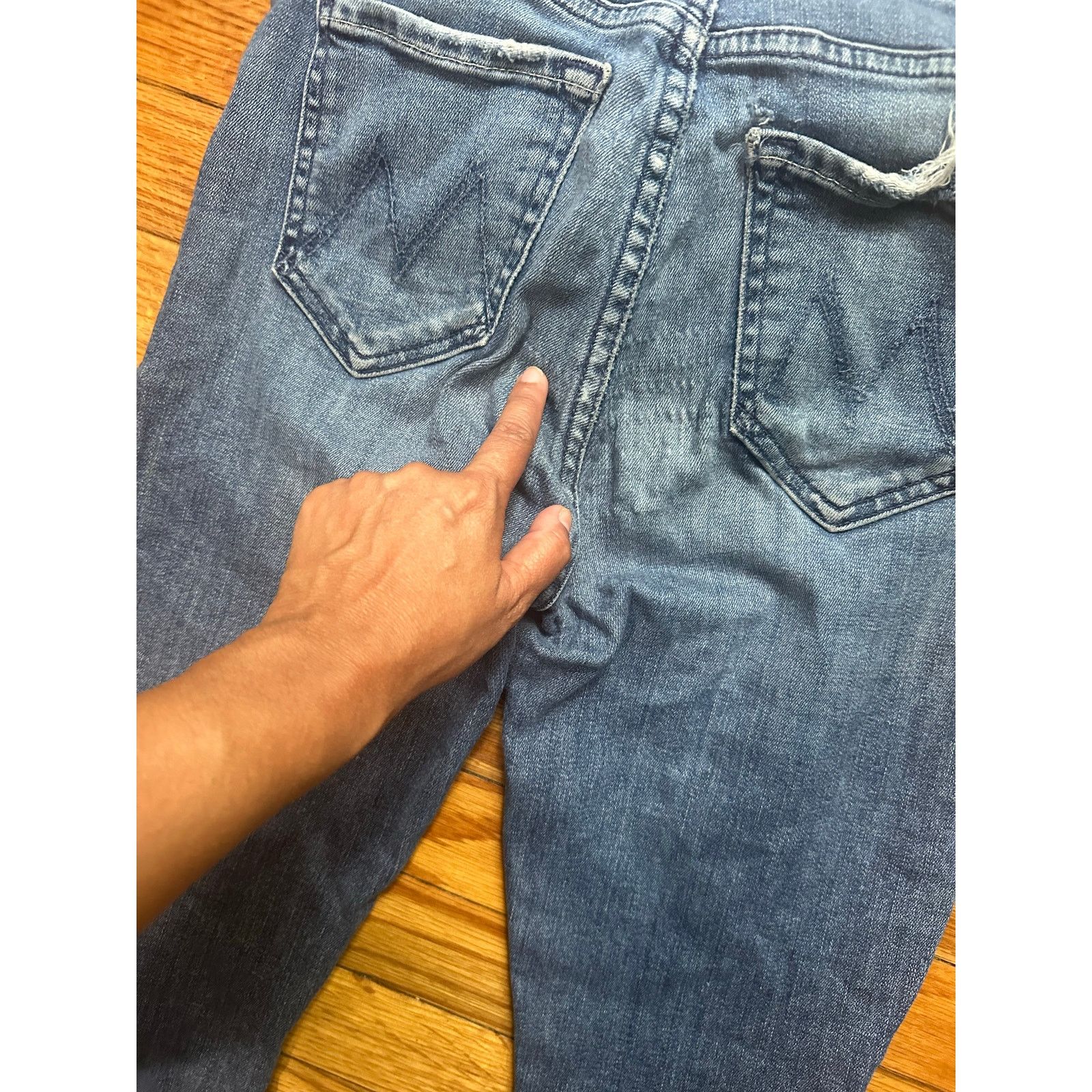 MOTHER Mother The Looker Skinny Jeans – Size 24, Sleek & Chic Fit Size 24" / US 00 / IT 34 - 8 Thumbnail