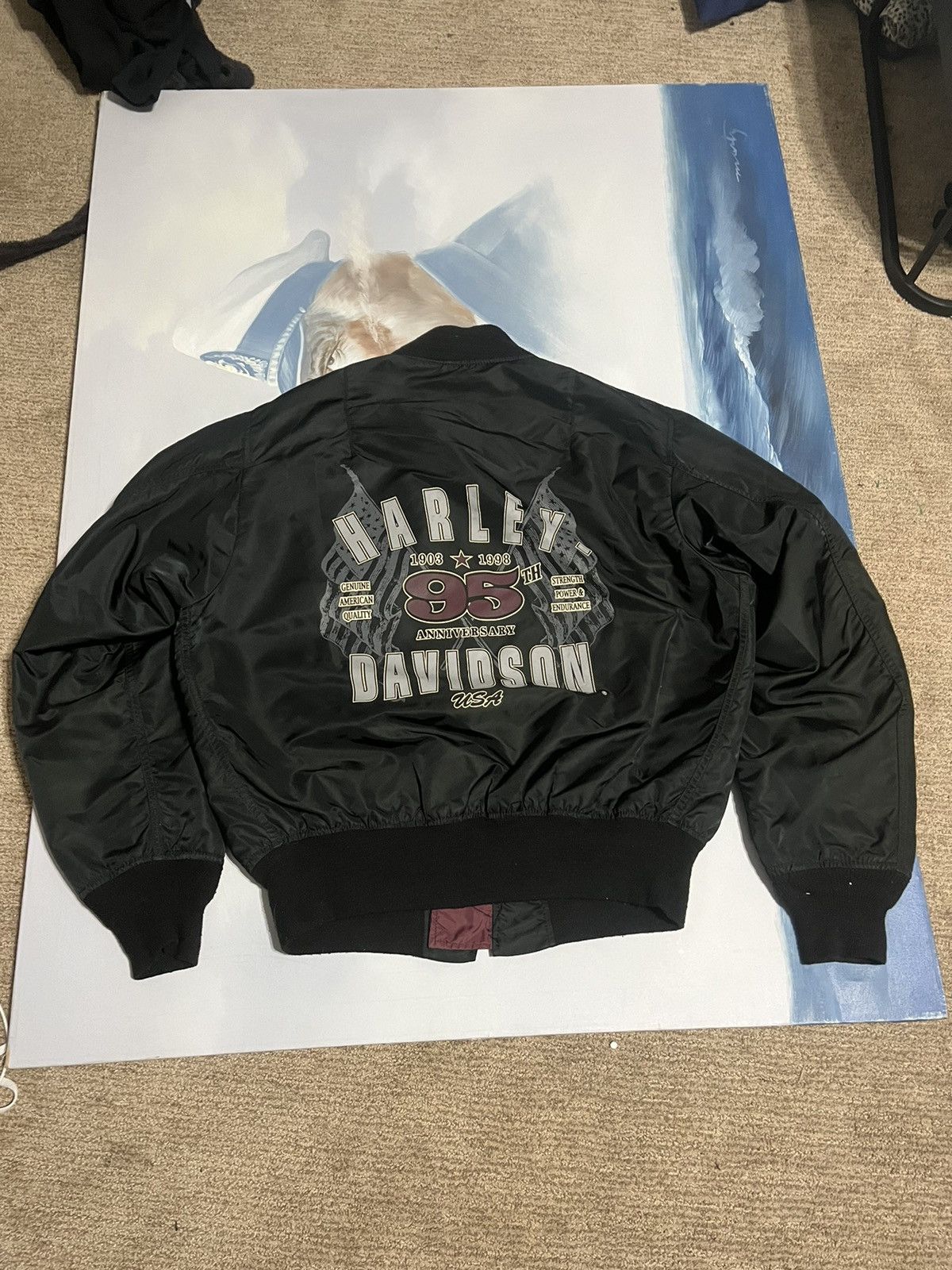 Harley Davidson Vintage harley jacket Size US L / EU 52-54 / 3 - 5 Thumbnail