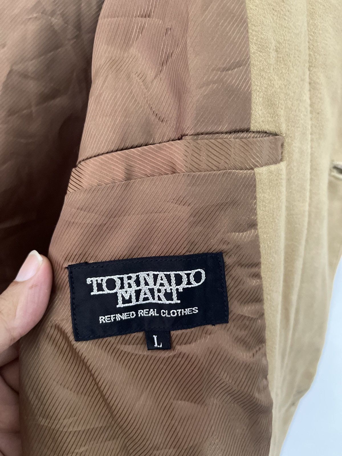 Tornado Mart VINTAGE TORNADO MART SUMMER TRENCH COAT Size US L / EU 52-54 / 3 - 6 Thumbnail