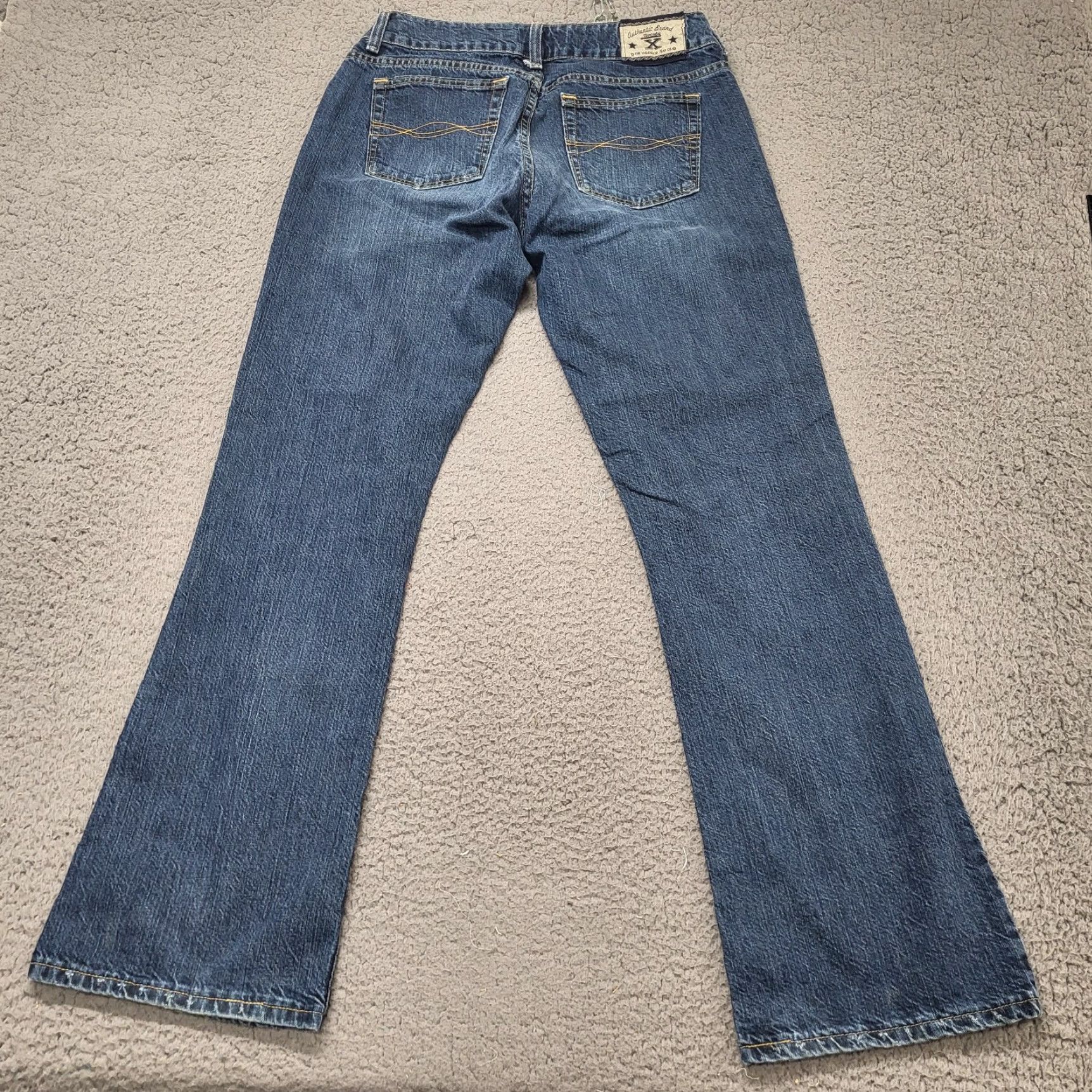 Denime Twenty X Jackson Jeans Women's Size 9/10 X 32 Blue Denim Boot Cut Western Cowboy Southwestern Modern American Rugged Jeans Size 30" / US 8 / IT 44 - 3 Thumbnail
