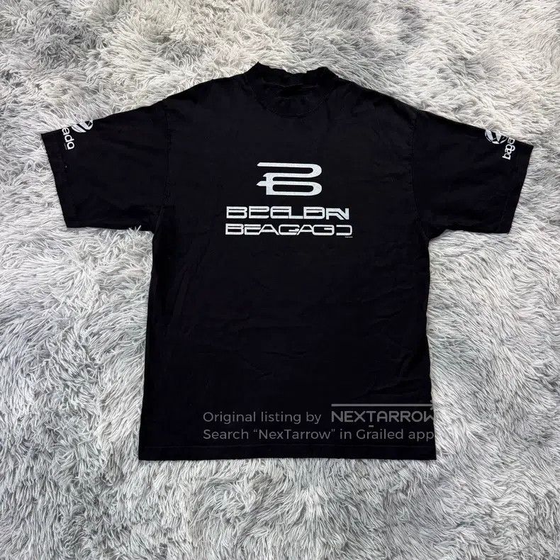 Balenciaga Balenciaga AI Wave Design Short Sleeve T-Shirt Size US S / EU 44-46 / 1 - 2 Thumbnail