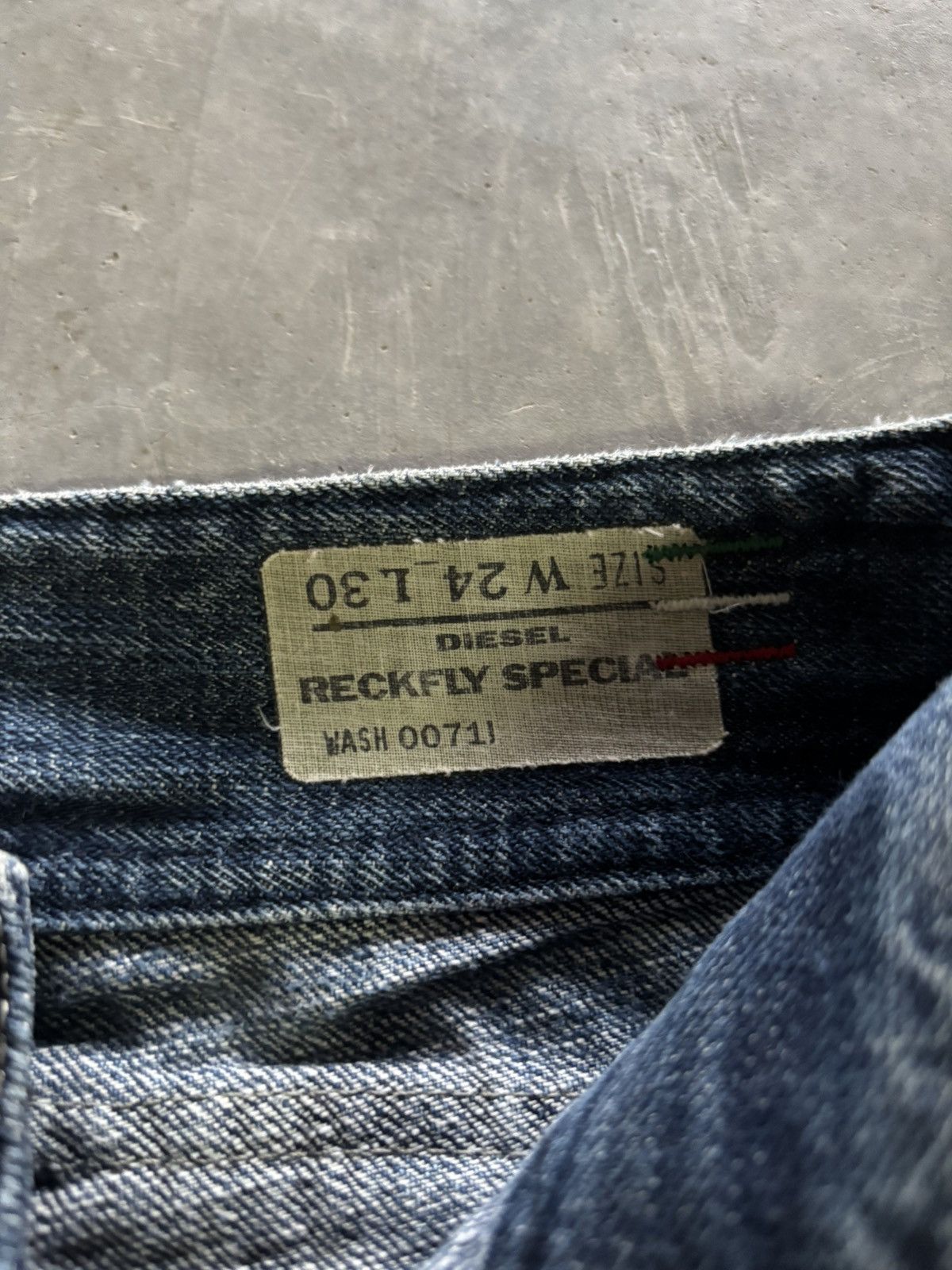Diesel FLARE diesel jeans pleated leg style punk grunge inspired Size 28" / US 6 / IT 42 - 5 Thumbnail