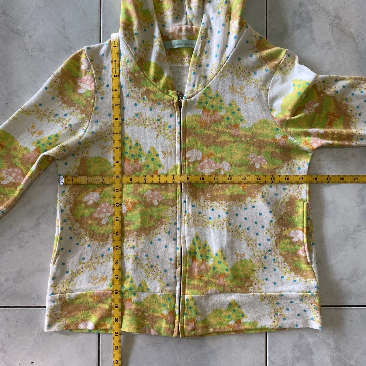 Japanese Brand Cherir La Femme Japanese Fairy Zip Hoodie Forest Mushroom Size M / US 6-8 / IT 42-44 - 17 Thumbnail
