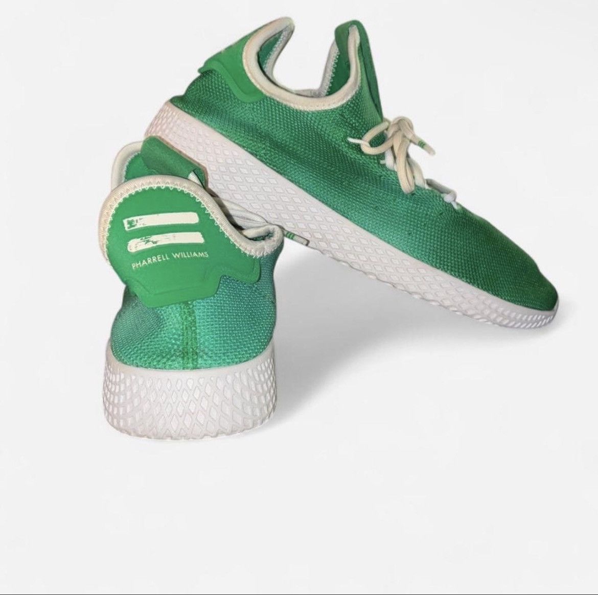 Adidas × Pharrell Size 11 M Adidas Pharrell Williams green Hu Holi trainers Size US 11 / EU 44 - 4 Thumbnail