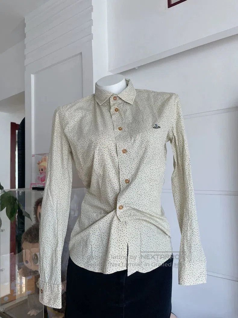 Vivienne Westwood Vivienne Westwood Floral Long Sleeve Shirt. Size US M / EU 48-50 / 2 - 3 Thumbnail