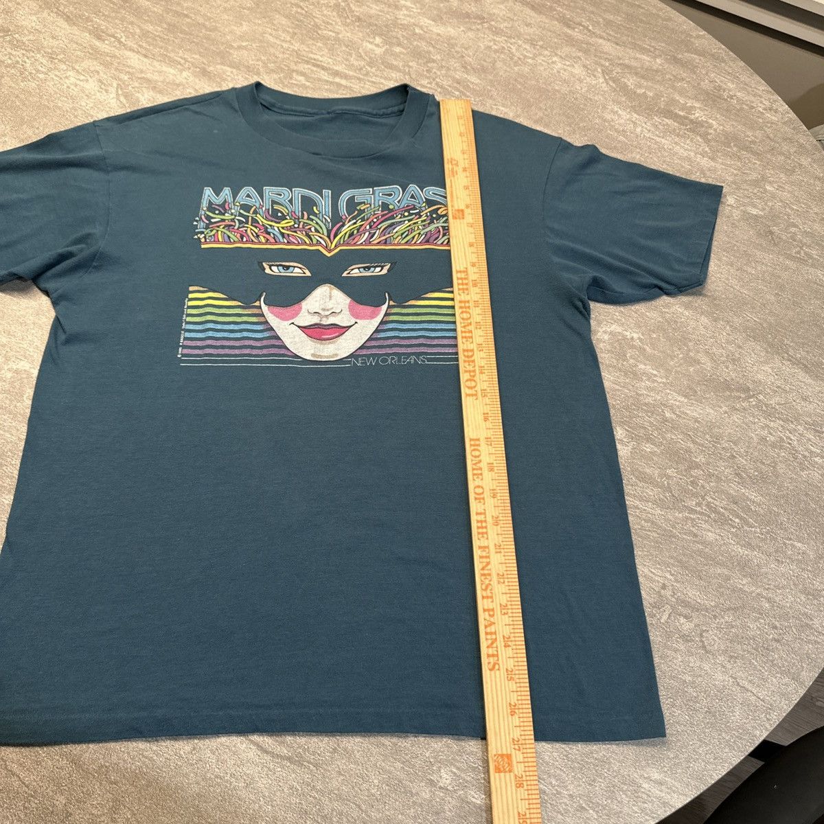 Hanes × Vintage True Vintage 80s 1985 New Orleans Art T Shirt Single Stitch Size US L / EU 52-54 / 3 - 9 Thumbnail