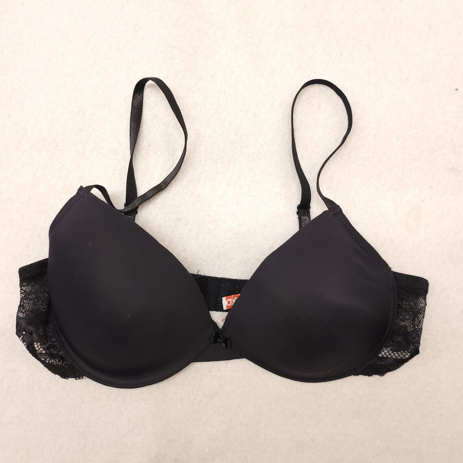 Izod IZOD Pandex Non-Padded Underwire Bra Womens Size 36C Black Size ONE SIZE - 1 Thumbnail