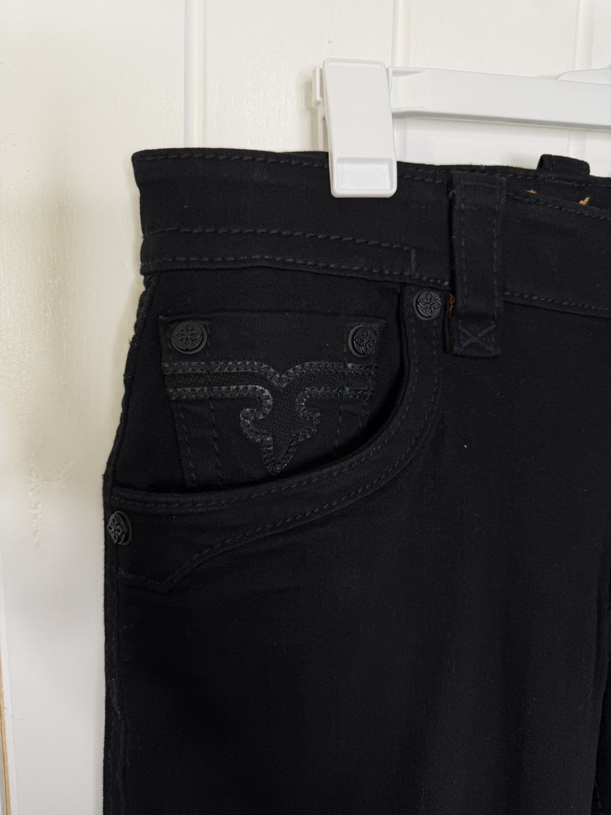 Rock Revival Rock Revival Arther B200R Boot Cut Jeans Size/33 Black Size US 33 - 7 Thumbnail