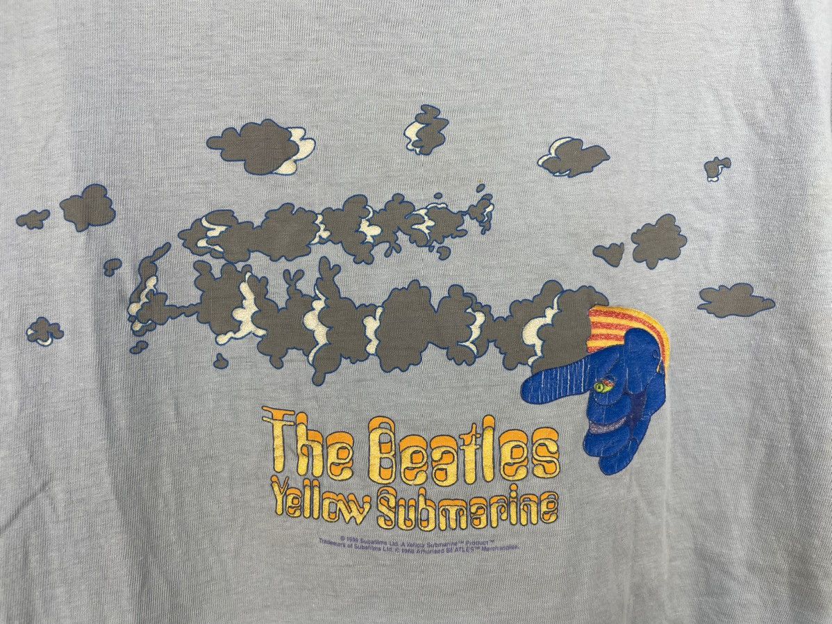 Band Tees Vintage 90s The Beatles Yellow Submarine band t shirt Size US L / EU 52-54 / 3 - 4 Thumbnail