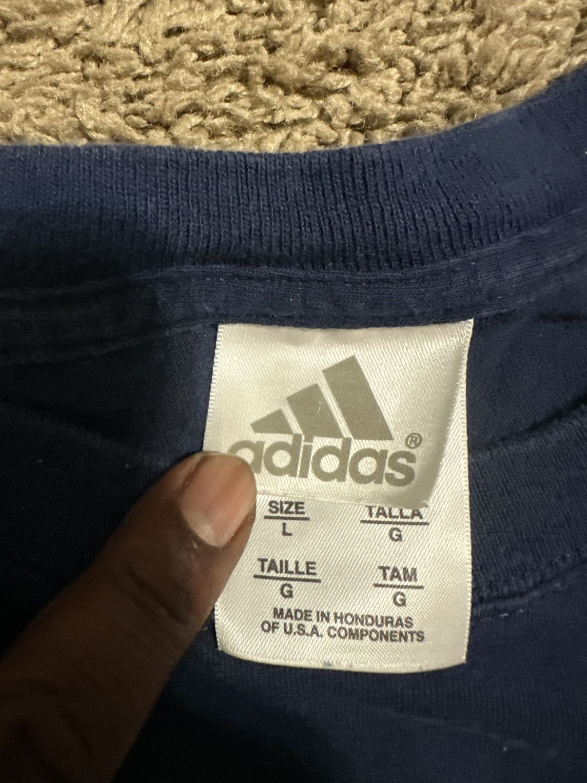 NCAA Vintage NCAA Adidas Notre Dame jersey 00s size large Size US L / EU 52-54 / 3 - 3 Thumbnail