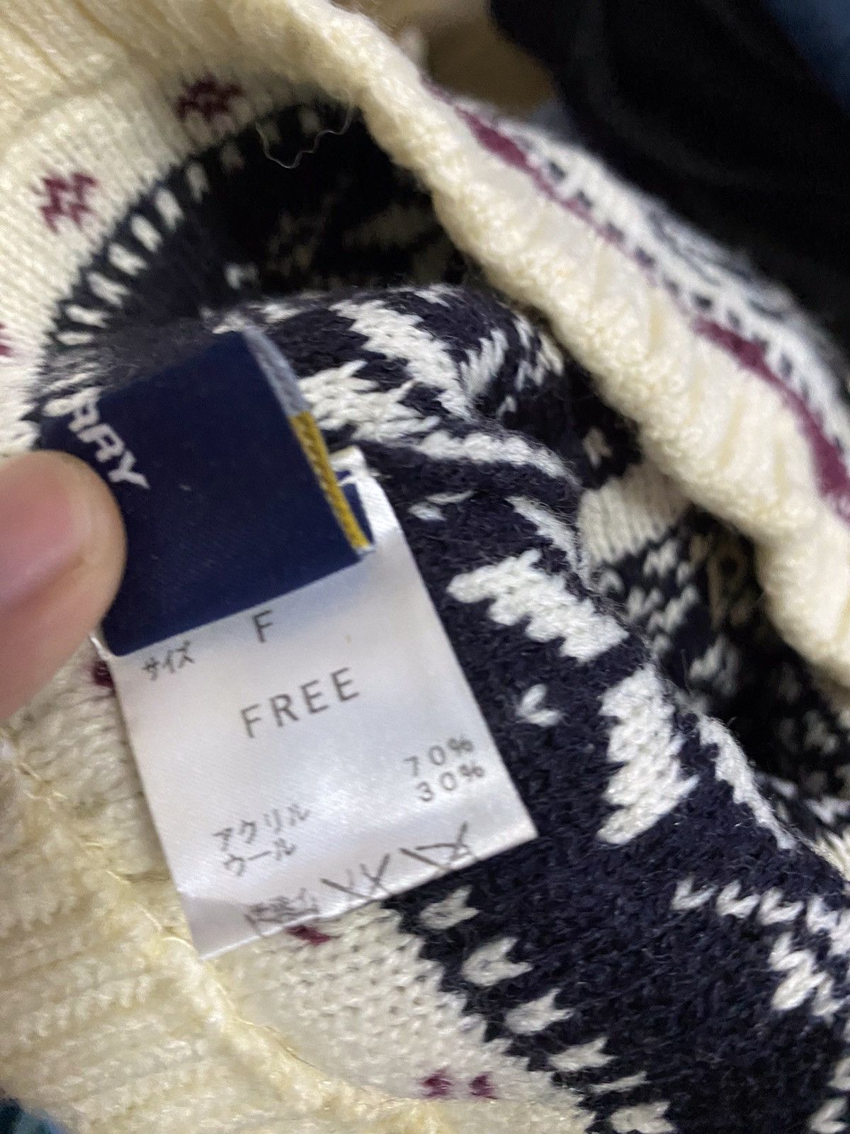 Fred Perry × Vintage Vintage Fred Perry Beanie Hat Size ONE SIZE - 6 Thumbnail