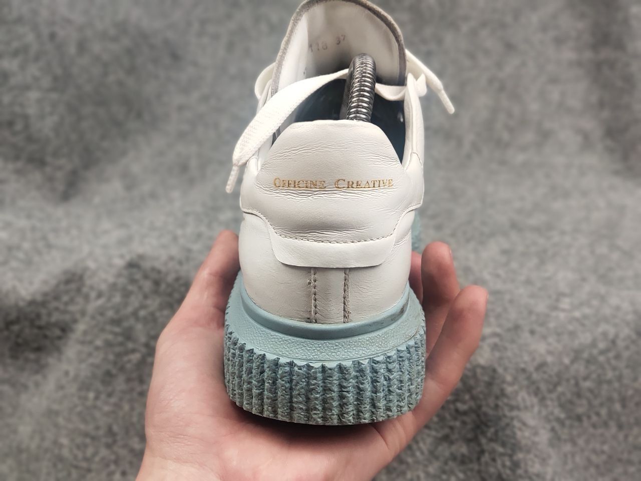 Officine Creative Officine Creative leather sneakers Oversized massive sole Size US 7 / IT 37 - 19 Thumbnail