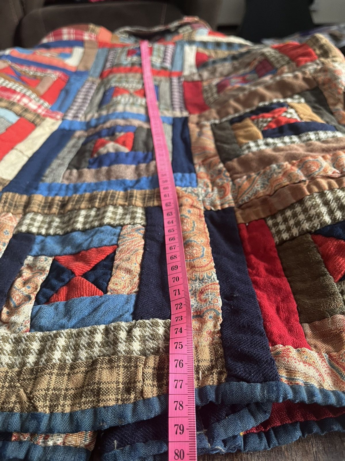Bode Vintage quilt blanket jacket by BODE Size US L / EU 52-54 / 3 - 8 Thumbnail