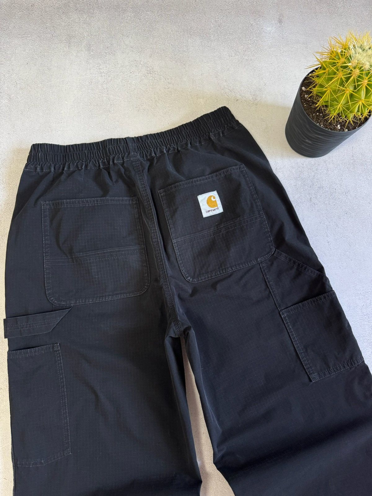Carhartt Carhartt Carpenter Baggy Black Pants Montana Skate 90s Size US 30 / EU 46 - 3 Thumbnail