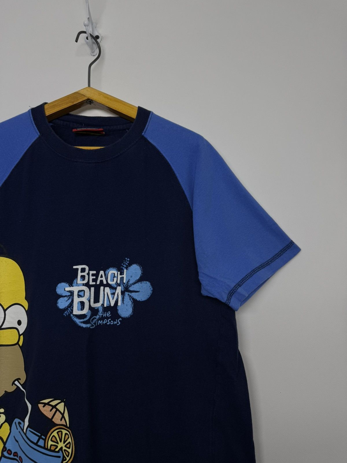 The Simpsons Vintage Y2k The Simpson Homer Big Logo Rate T-Shirt Size US M / EU 48-50 / 2 - 5 Thumbnail