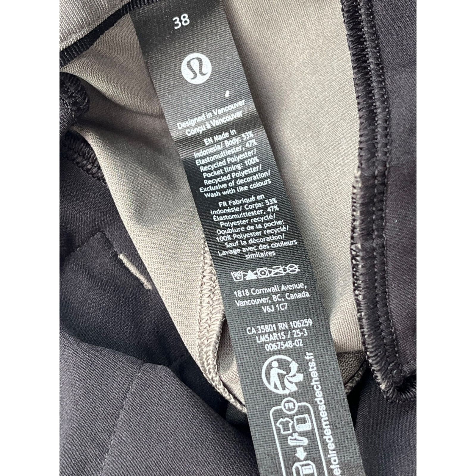 Lululemon Lululemon ABC Classic-Fit Trouser Warpstreme Silver Sz 38x26 Size US 38 / EU 54 - 12 Thumbnail