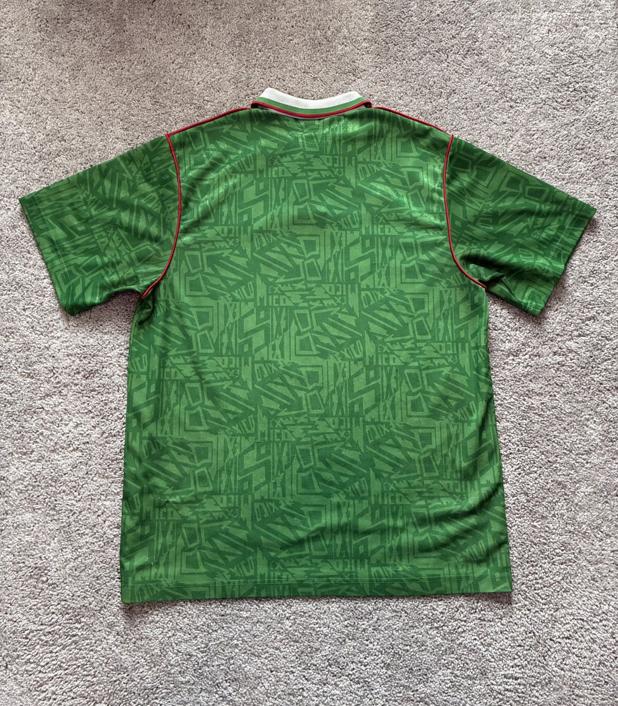Umbro 1994 Mexico Home Jersey Size US XL / EU 56 / 4 - 2 Thumbnail