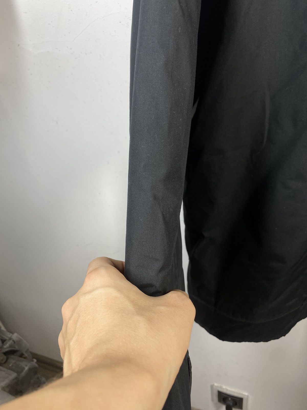 Yves Saint Laurent Warm YSL Jacket Black/Grey Autumn YSL Bomber Saint Laurent Size US XL / EU 56 / 4 - 16 Thumbnail