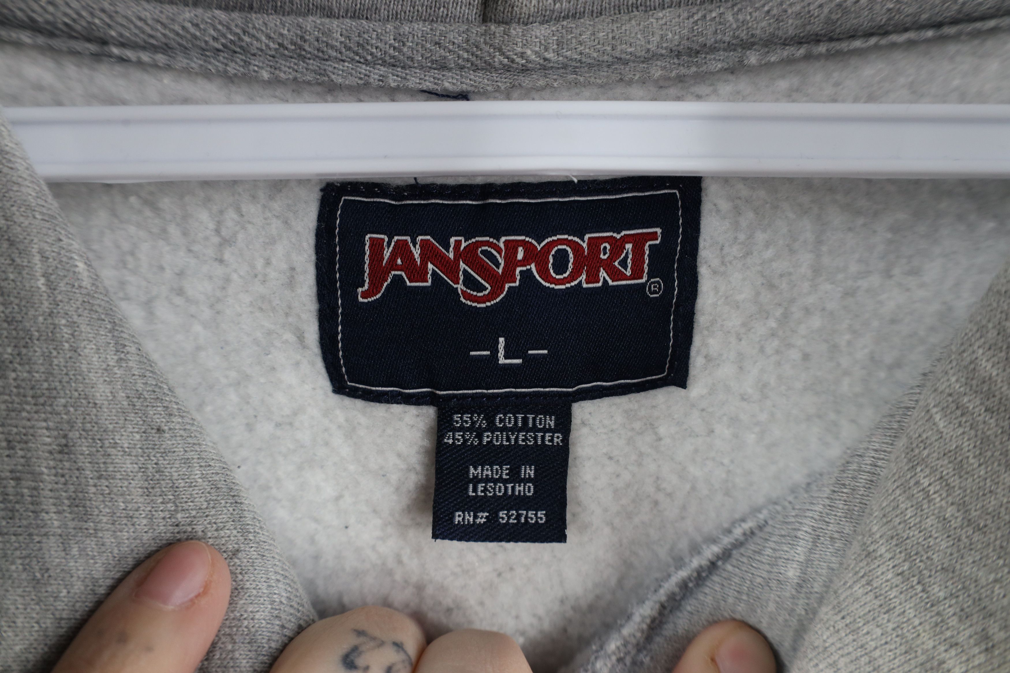 Vintage Vintage 90s Green State University Hoodie Sweatshirt Gray Size US L / EU 52-54 / 3 - 9 Thumbnail