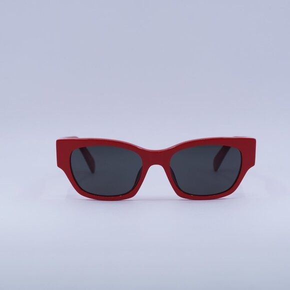 Celine 🕶️ New Celine CL40197U 66A Red/Smoke Sunglasses Size ONE SIZE - 3 Thumbnail