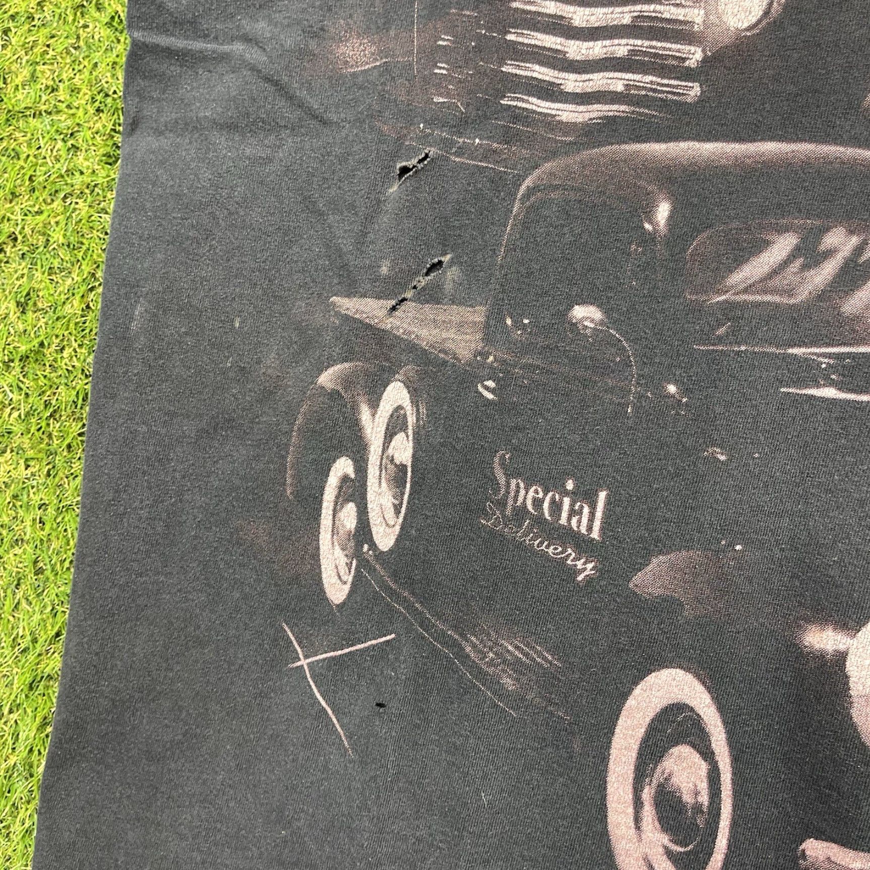 Vintage VINTAGE Chevrolet Shirt Mens XL Black Graphic 90s Cowboy Country Chevy Pickup T-Shirt Size US XL / EU 56 / 4 - 7 Thumbnail