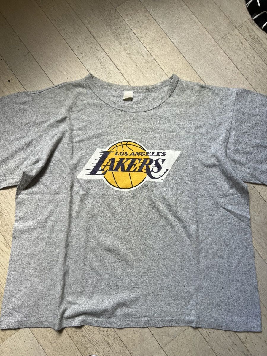 NBA vintage late 80s los angeles lakers nba champion training Size US XL / EU 56 / 4 - 1 Thumbnail