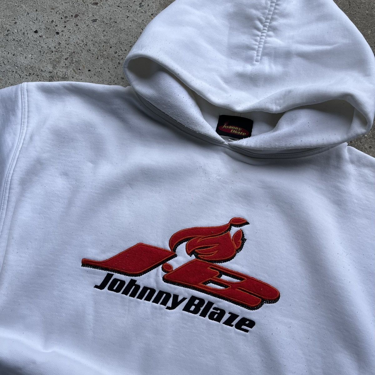Rap Tees × Vintage × Wu-Tang Clan VINTAGE JOHNNY BLAZE HIP HOP HOODIE OVERSIZED Size US XXL / EU 58 / 5 - 7 Thumbnail