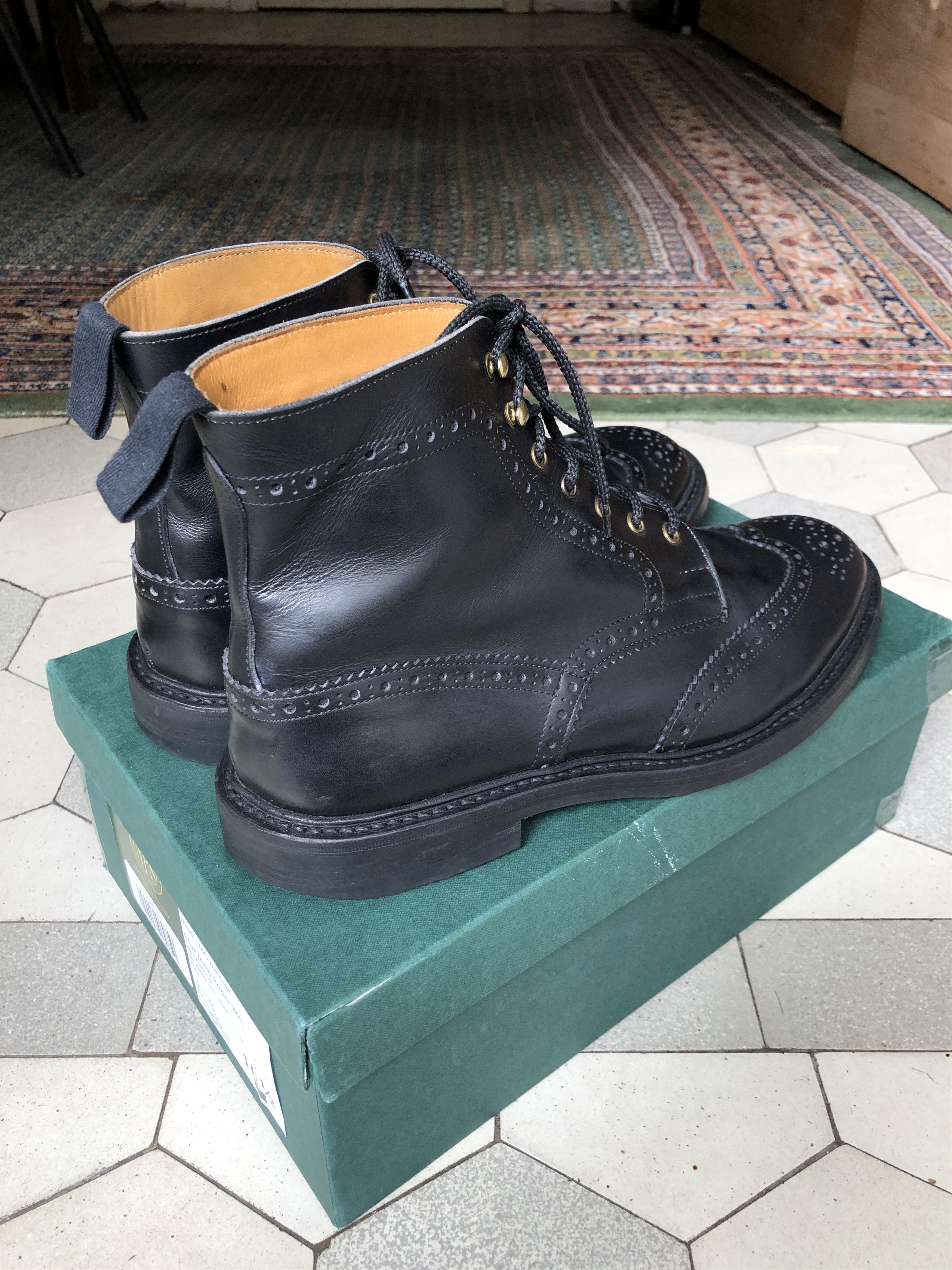 Tricker's Tricker's "Stow" brogue boots customised UK 10.5 Size US 11.5 / EU 44-45 - 6 Thumbnail