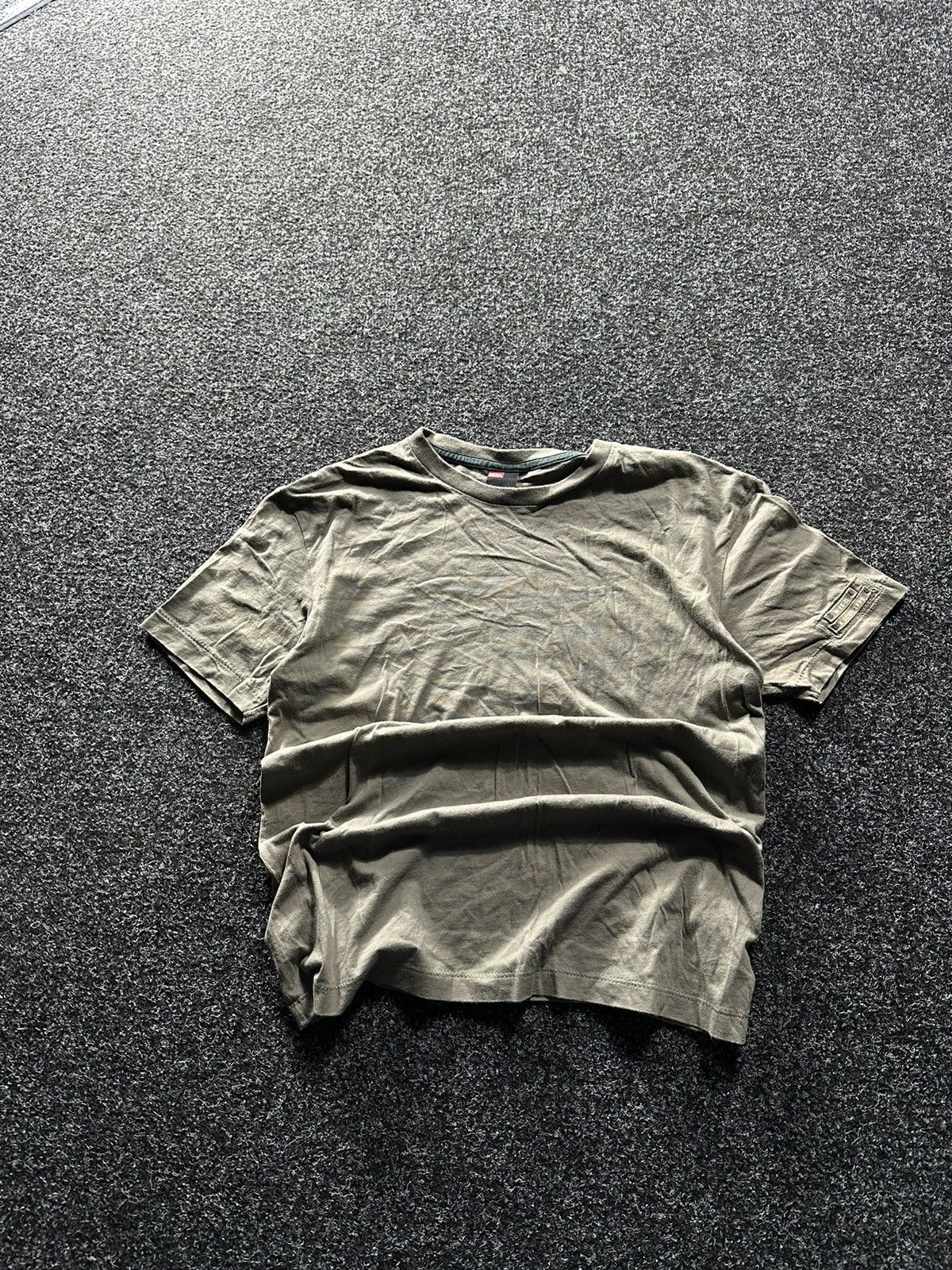 Diesel × If Six Was Nine 90s❗️ vintage DIESEL big logo MILLITARY avant garde tee Y2K Size US L / EU 52-54 / 3 - 1 Thumbnail