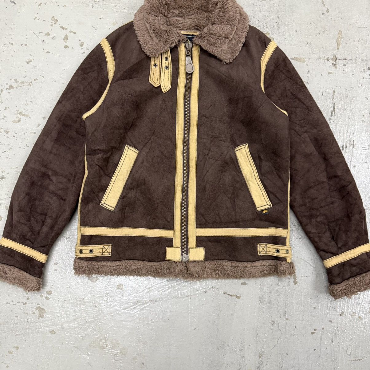 Alpha Industries Alpha Industries Sherpa B3 Flight Bomber Jacket Design Size US M / EU 48-50 / 2 - 5 Thumbnail
