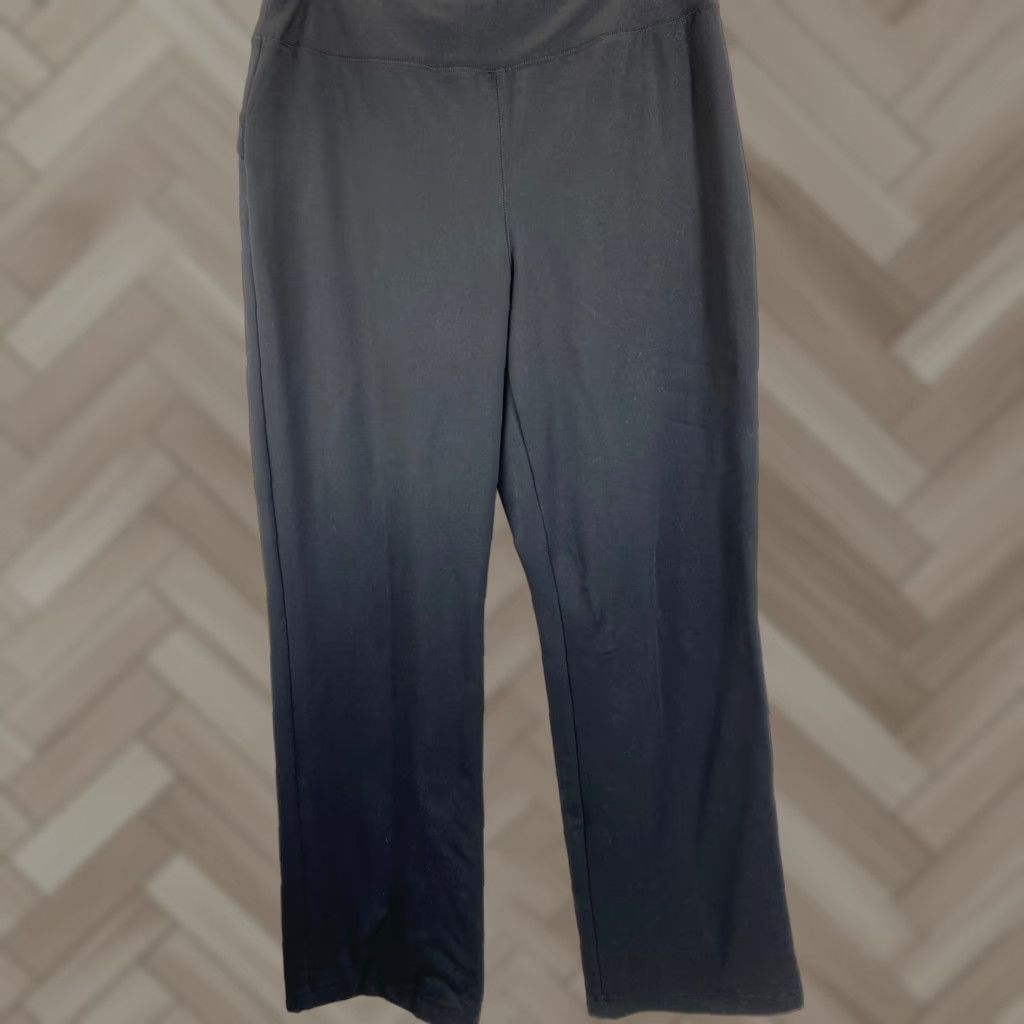 Vintage Tuff Athletics Women’s Activewear Leggings Black Size Medium #830 Size 32" / US 10 / IT 46 - 1 Thumbnail