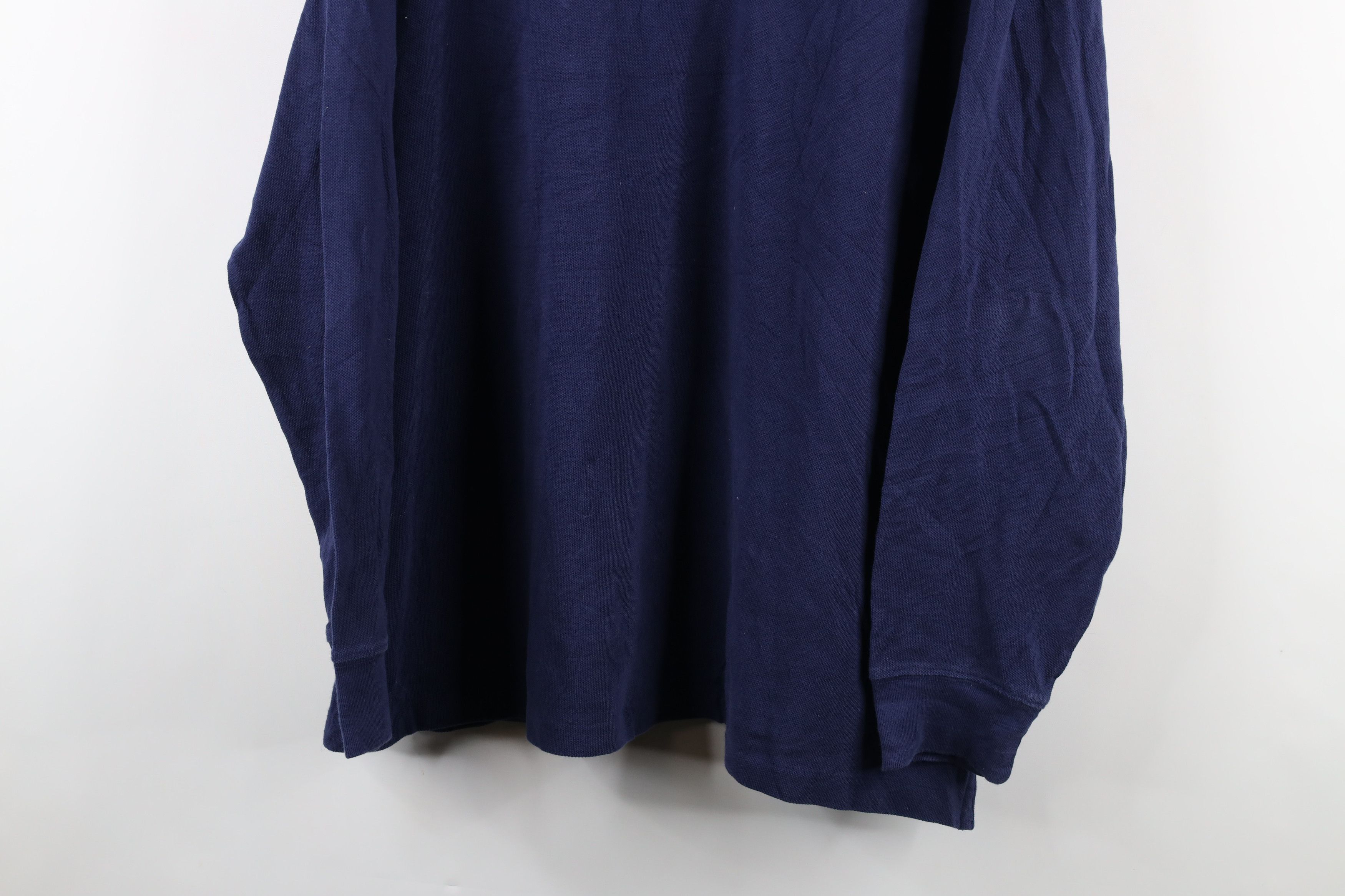 Ralph Lauren Vintage Ralph Lauren Cup Rowing Long Sleeve Rugby Polo Size US XXL / EU 58 / 5 - 3 Thumbnail