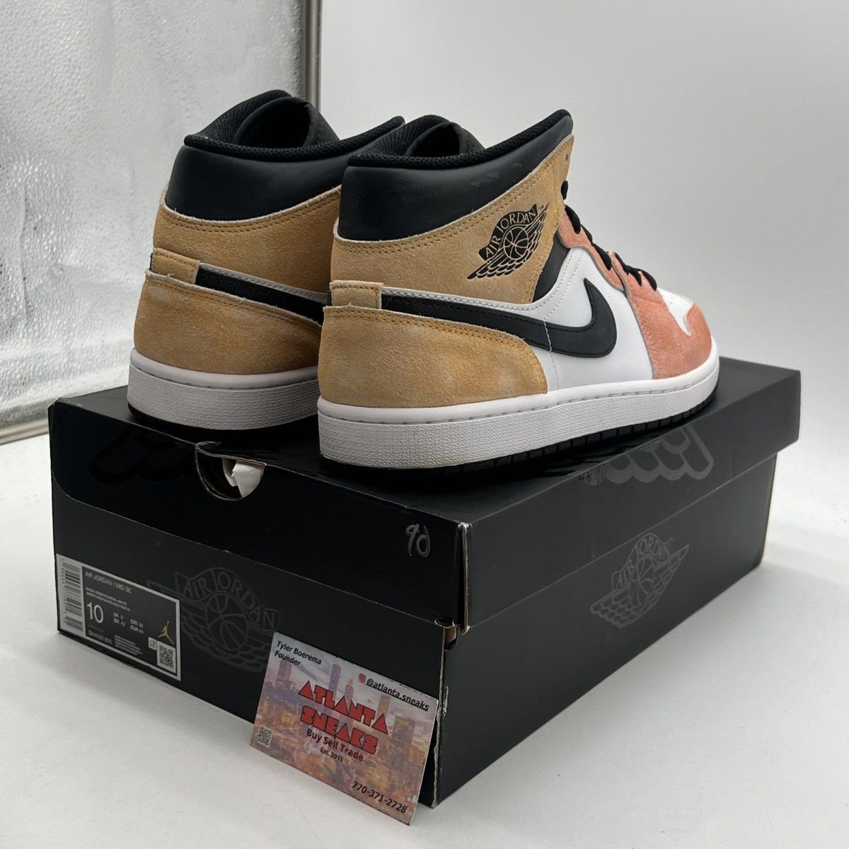 Nike Air Jordan 1 mid flight club Size US 10 / EU 43 - 5 Thumbnail