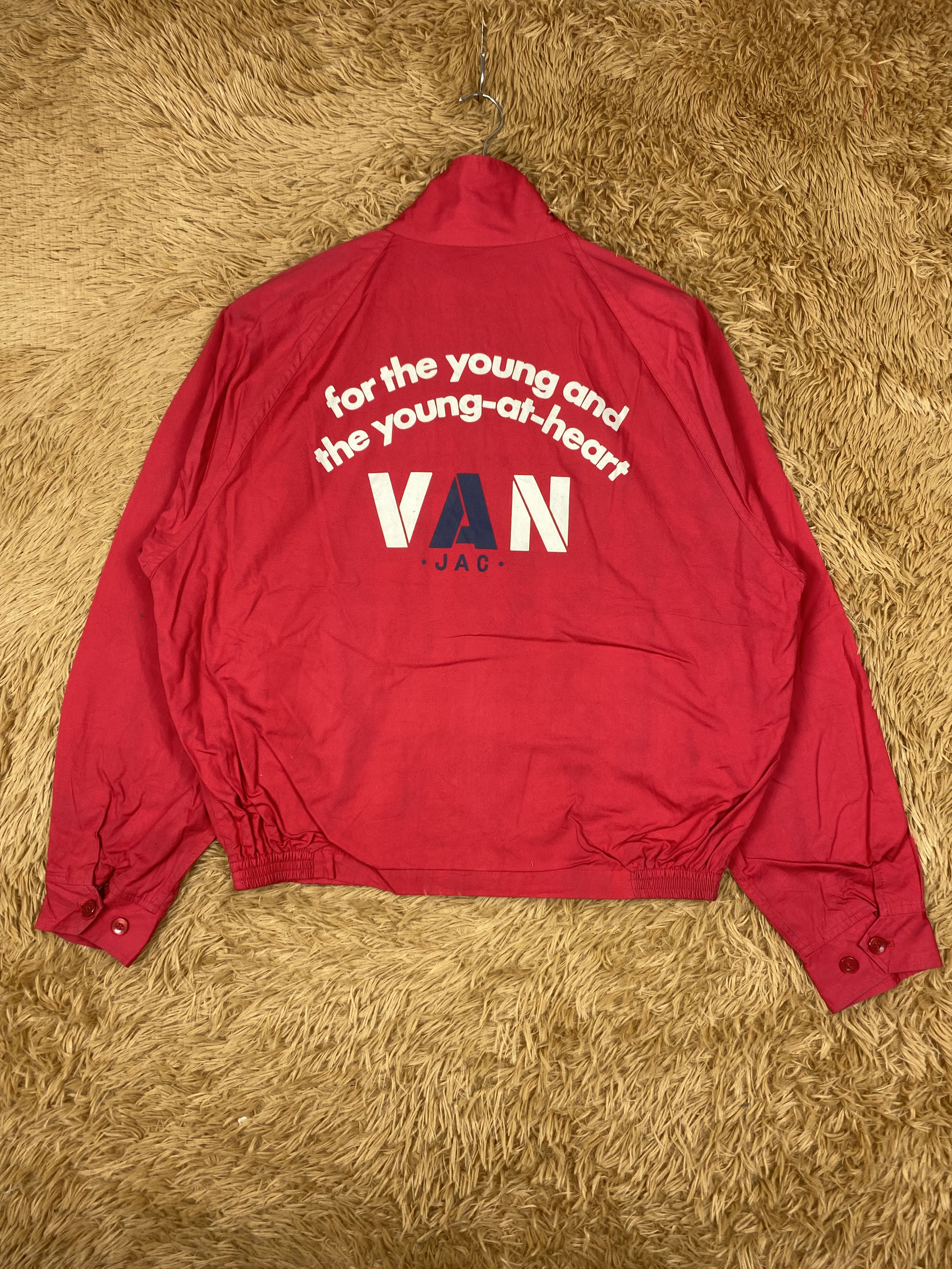 Van Vintage Van Jacket Flannel Lining Jacket DJ0727 Size US S / EU 44-46 / 1 - 1 Thumbnail
