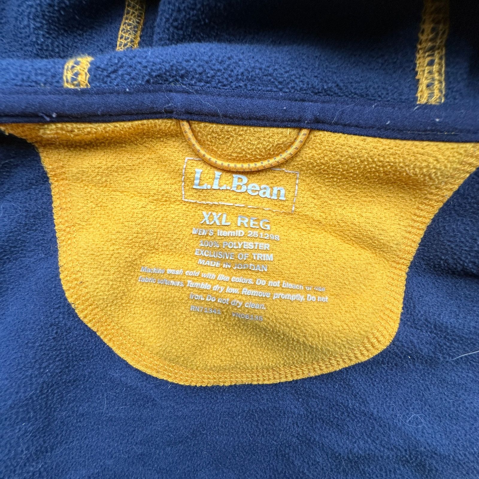 L.L. Bean LL Bean Polartec Windbloc Fleece Hoodie Jacket Mens XXL Size US XXL / EU 58 / 5 - 3 Thumbnail