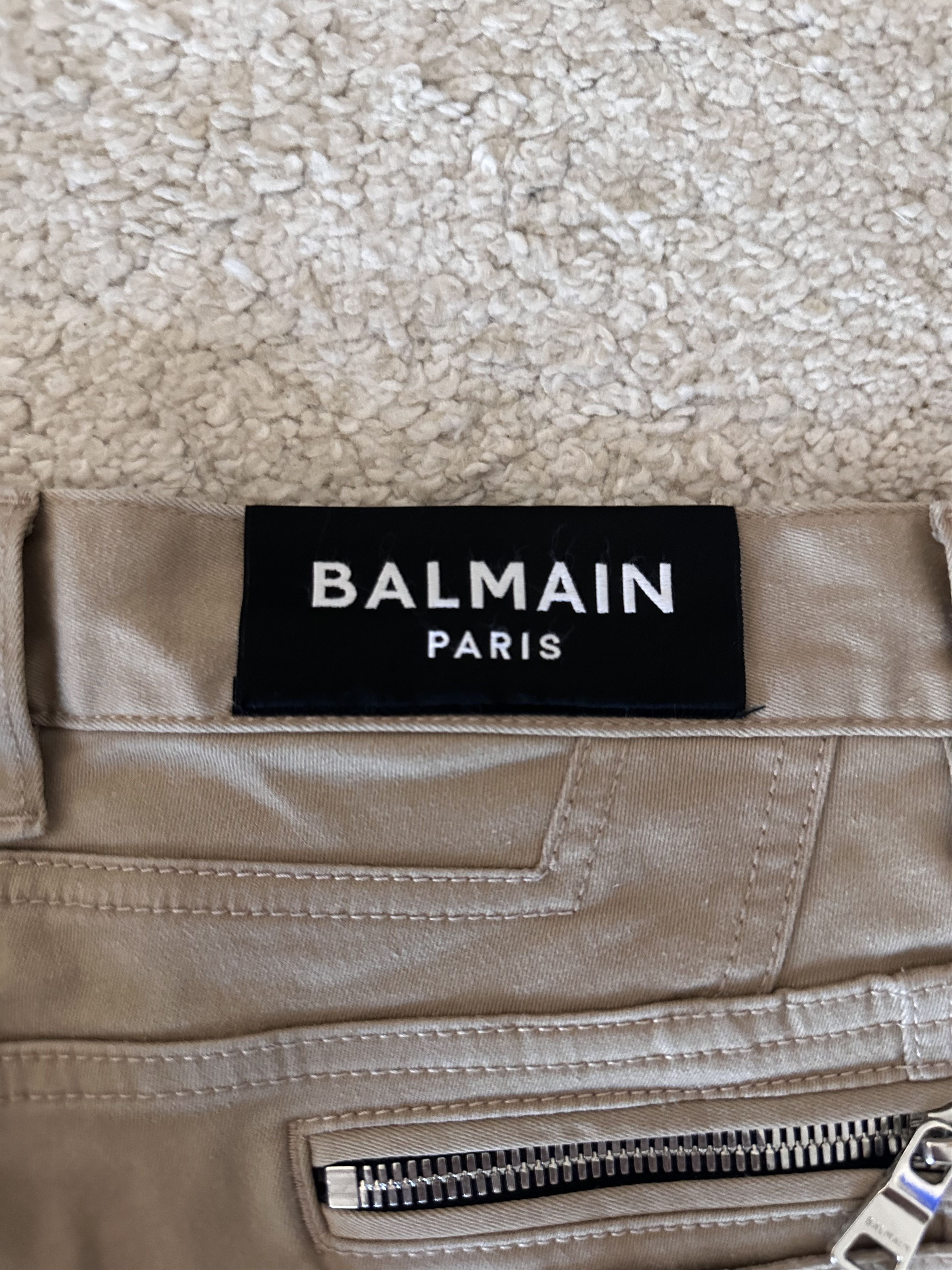 Balmain Biker denim Balmain Size US 34 / EU 50 - 4 Thumbnail