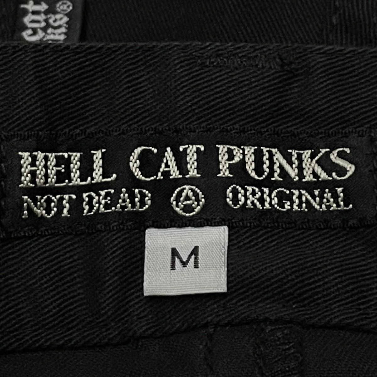 Le Grande Bleu (L.G.B.) Rare Design Vintage Japanese Brand Hell Cat Punk Pants 1990s Size US 31 - 11 Thumbnail