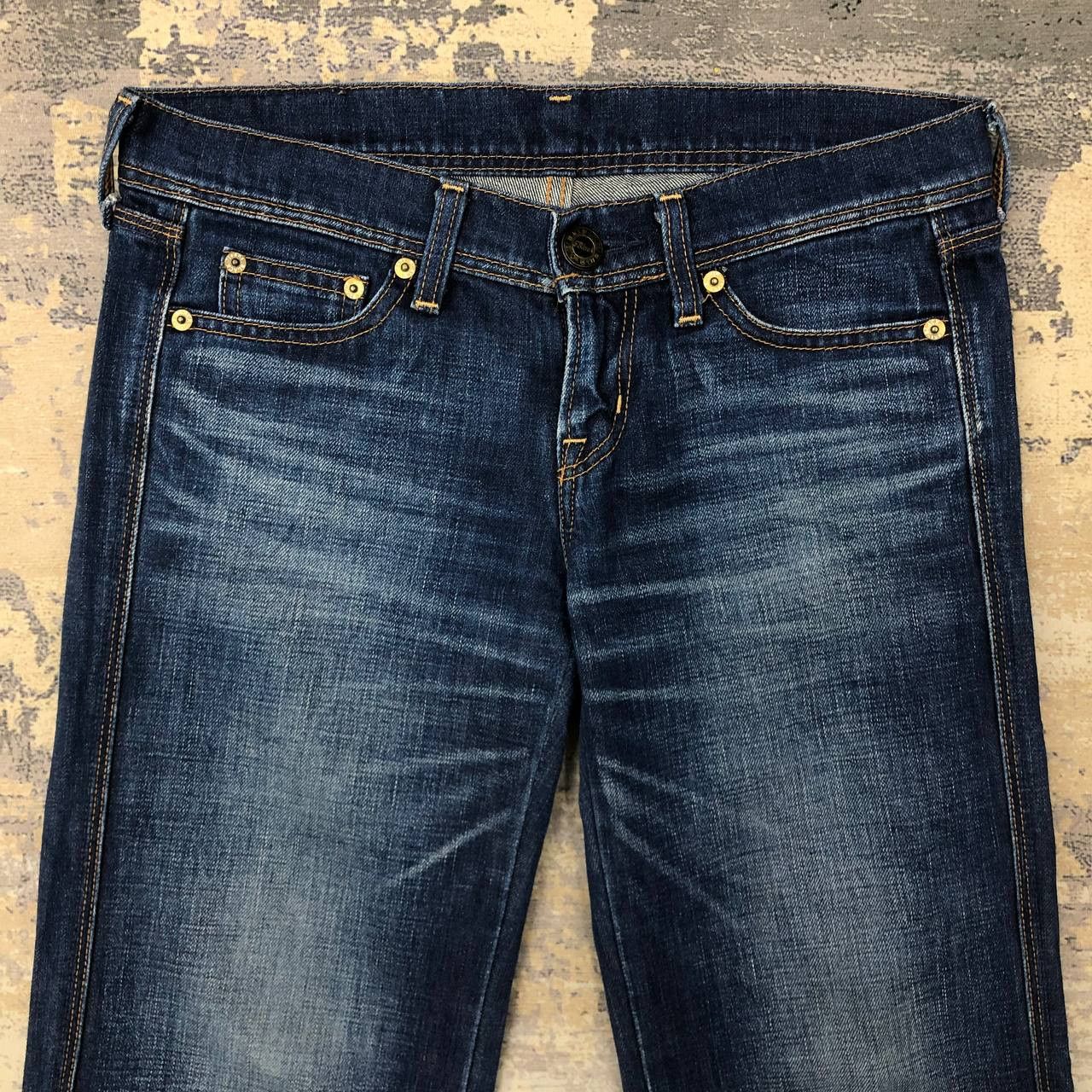 MOUSSY P159 BLACK BY MOUSSY FLARED JAPAN DENIM Size 30" / US 8 / IT 44 - 3 Thumbnail