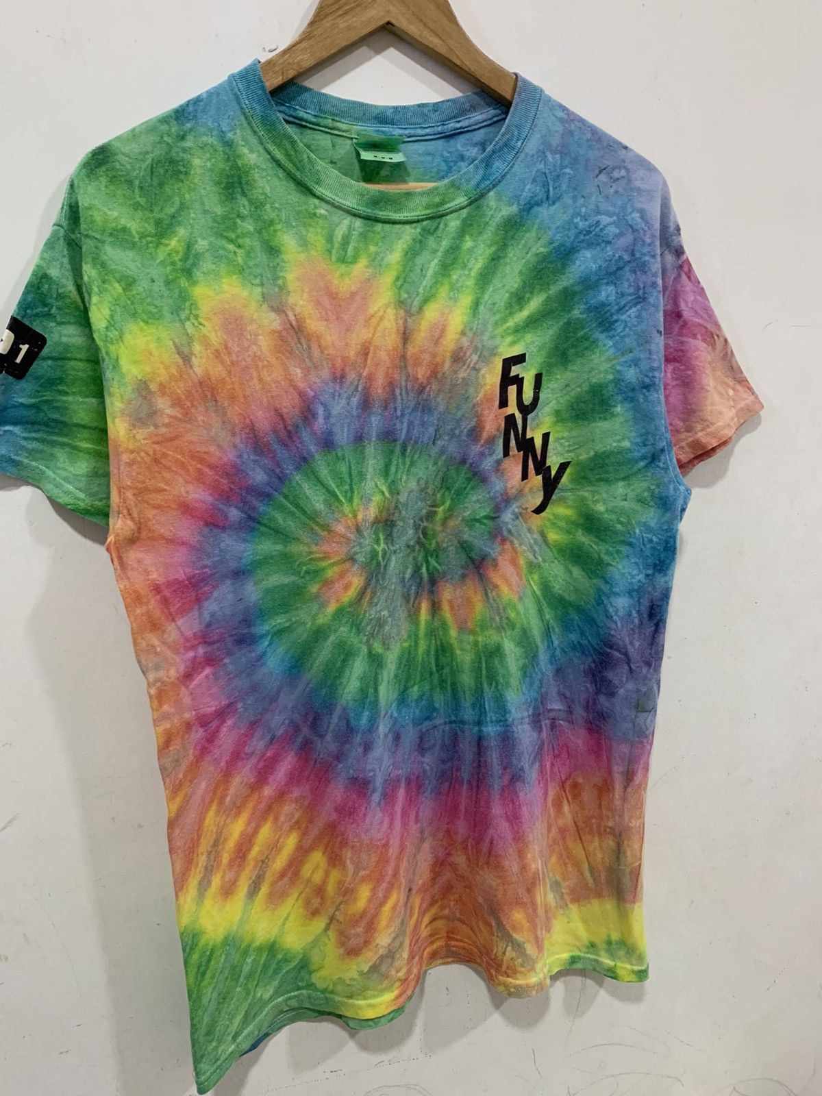 Other Colortone Tye Dye Rainbow Tee Size US M / EU 48-50 / 2 - 2 Thumbnail